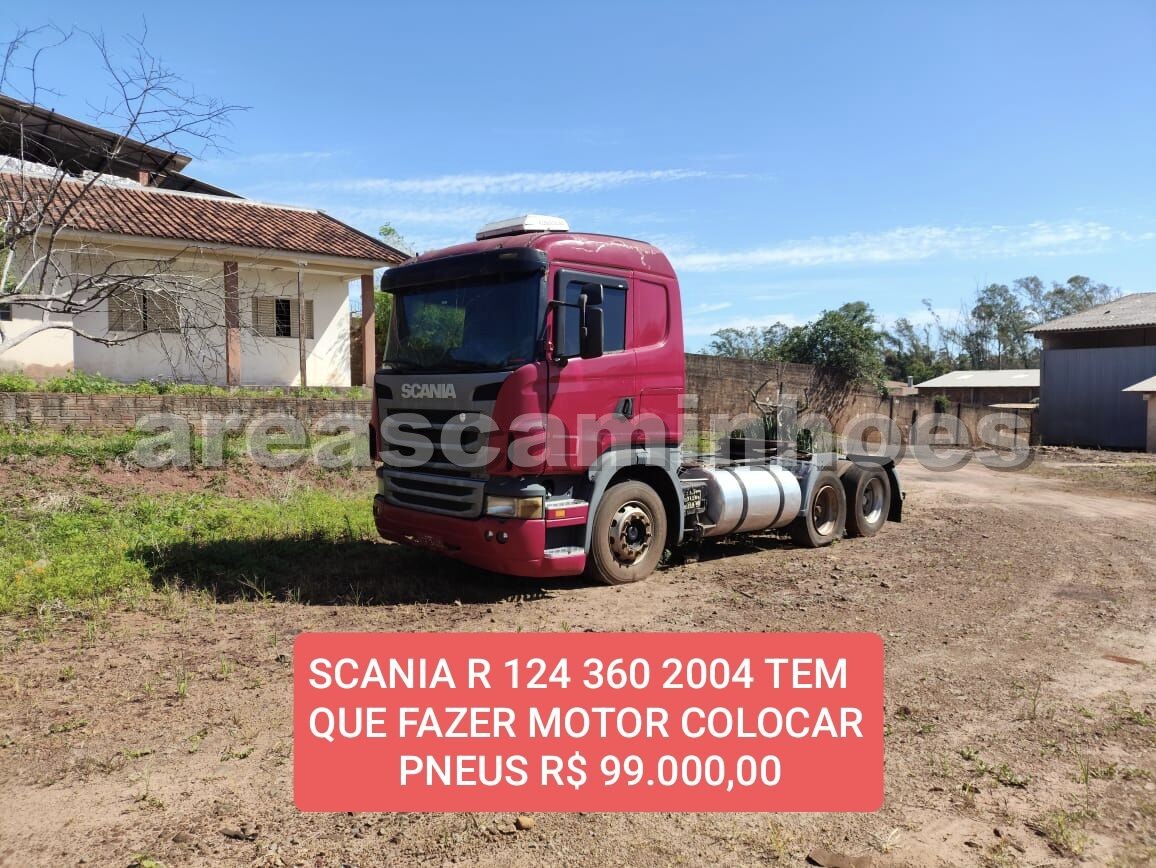 SCANIA R 124 360 6X2