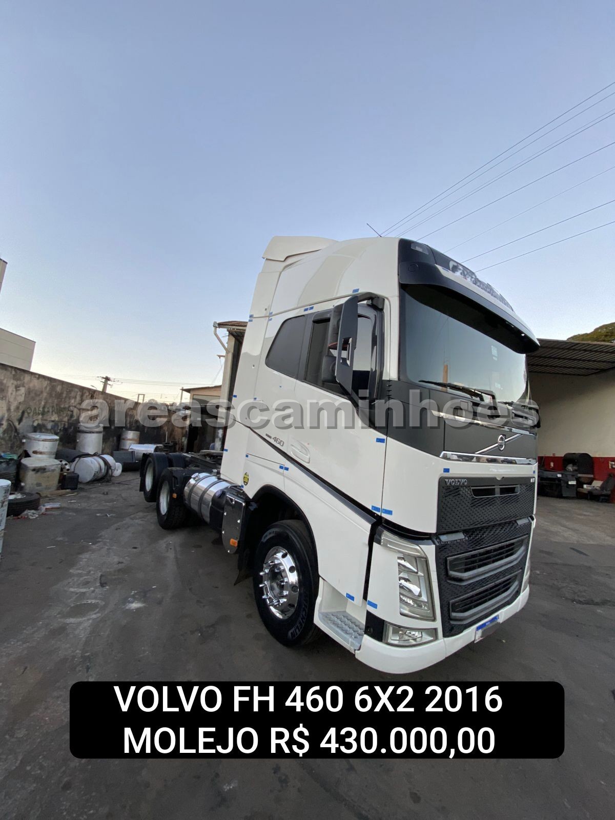 VOLVO FH 460 6X2 GLOBETROTTER