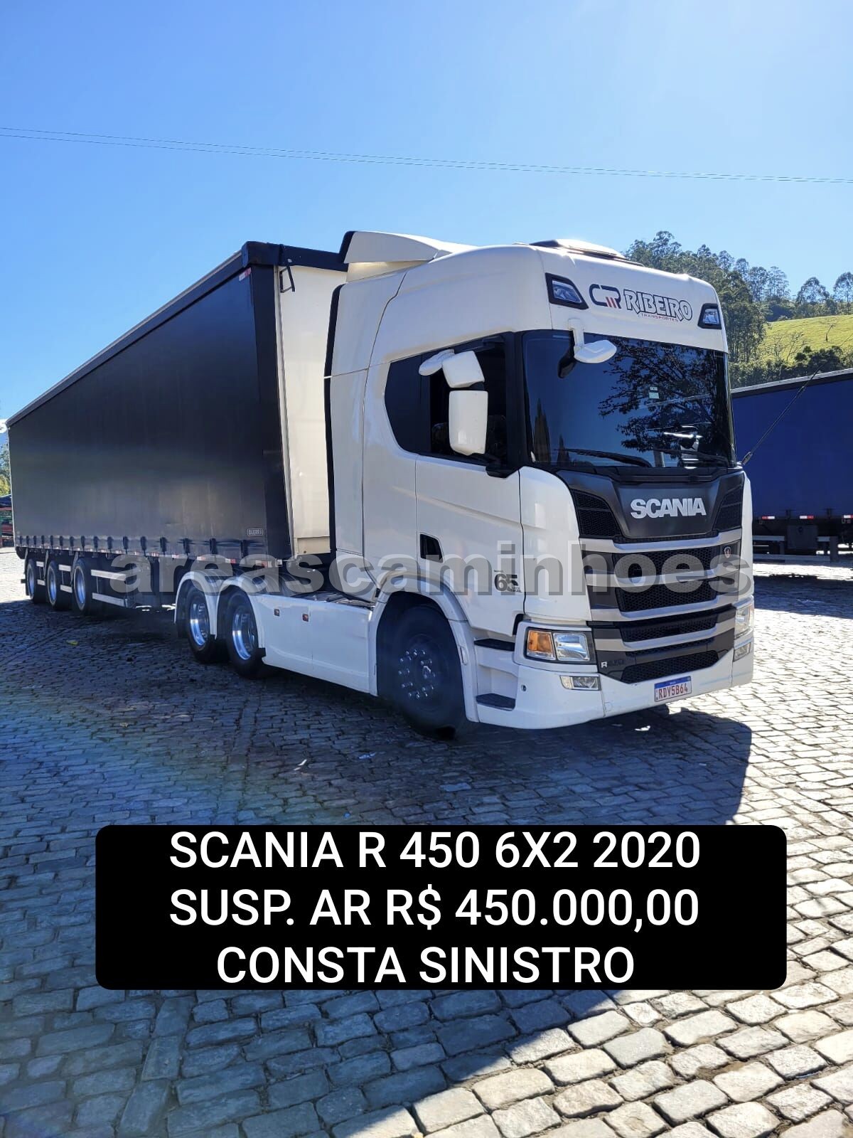 SCANIA R 450 6X2 OPTCRUISE