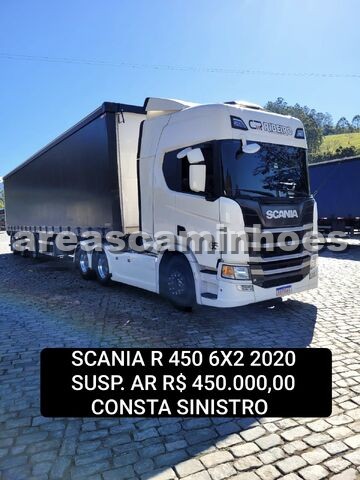 SCANIA R 450 6X2 OPTCRUISE