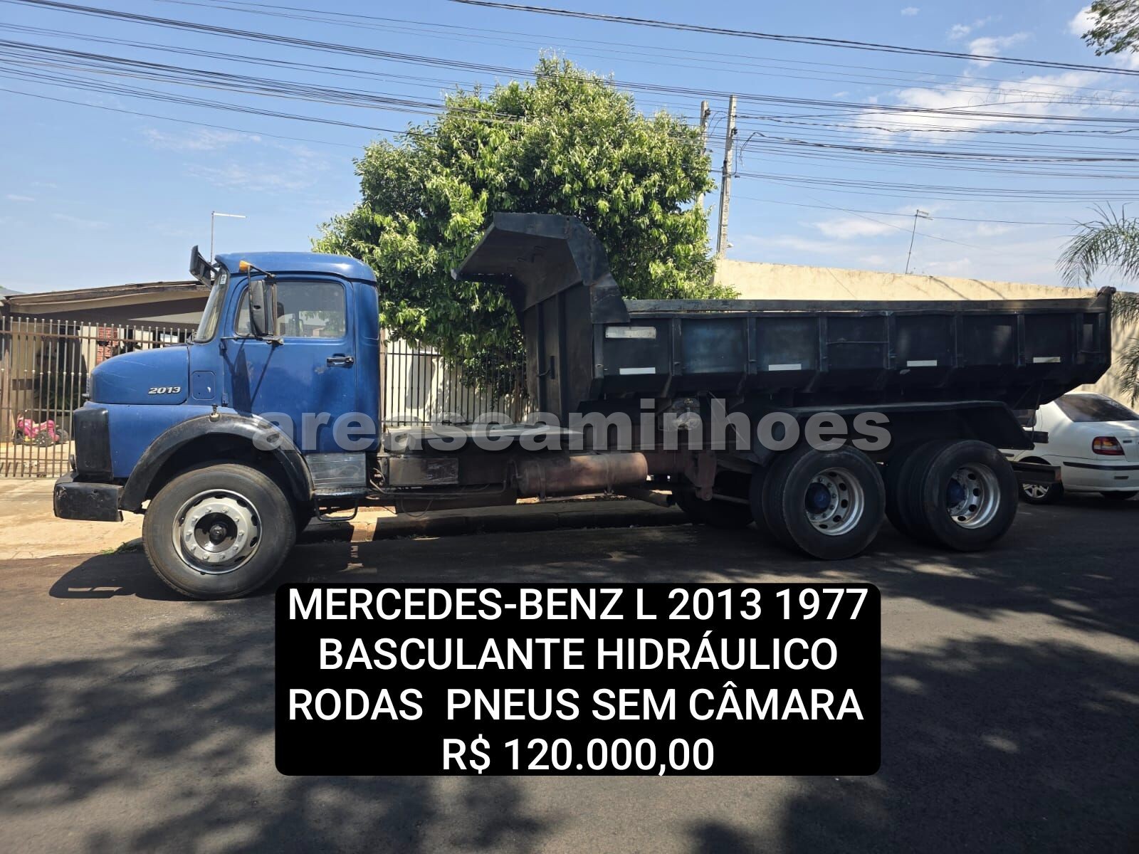 MERCEDES-BENZ L 2013 6X2 BASCULANTE
