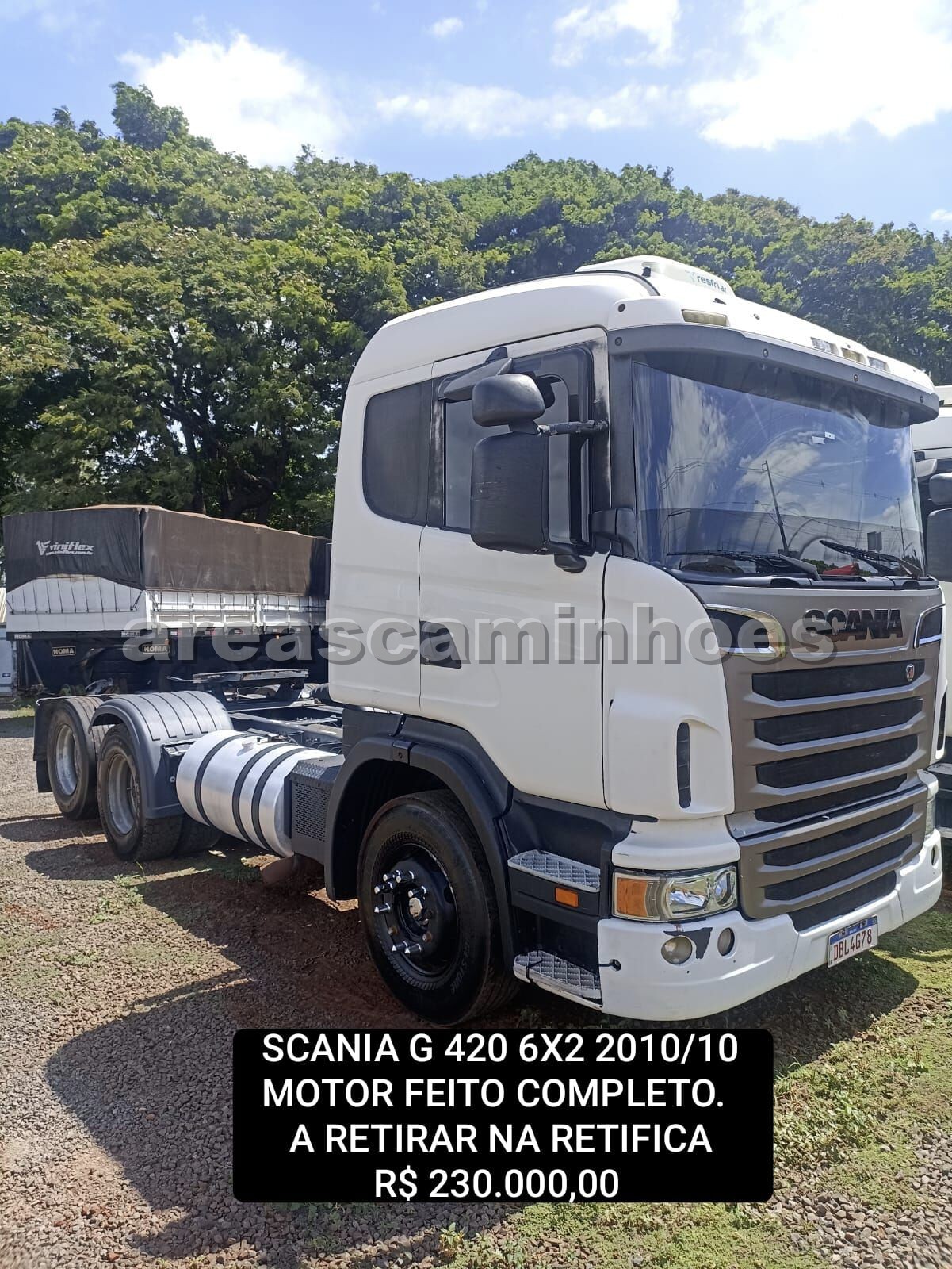 SCANIA G 420 6X2