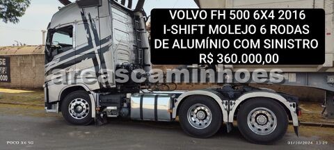 VOLVO FH 500 6X4 GLOBETROTTER