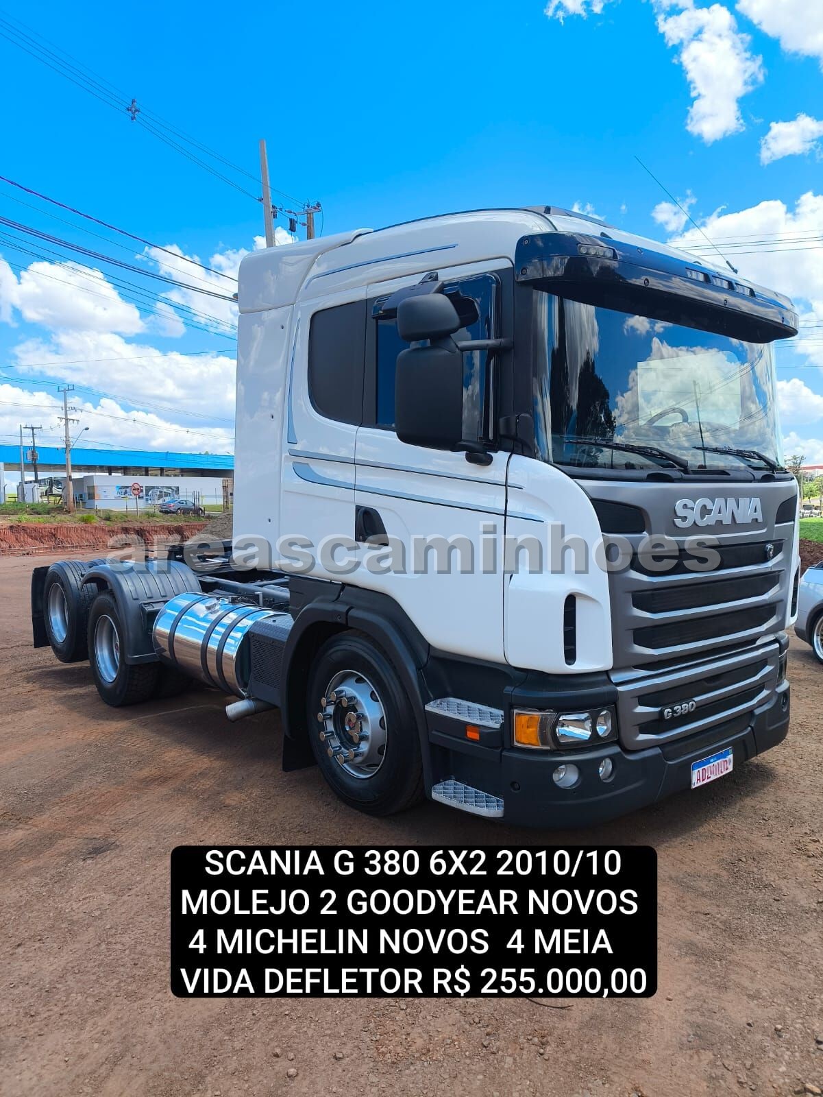 SCANIA G 380 6X2 MOLEJO