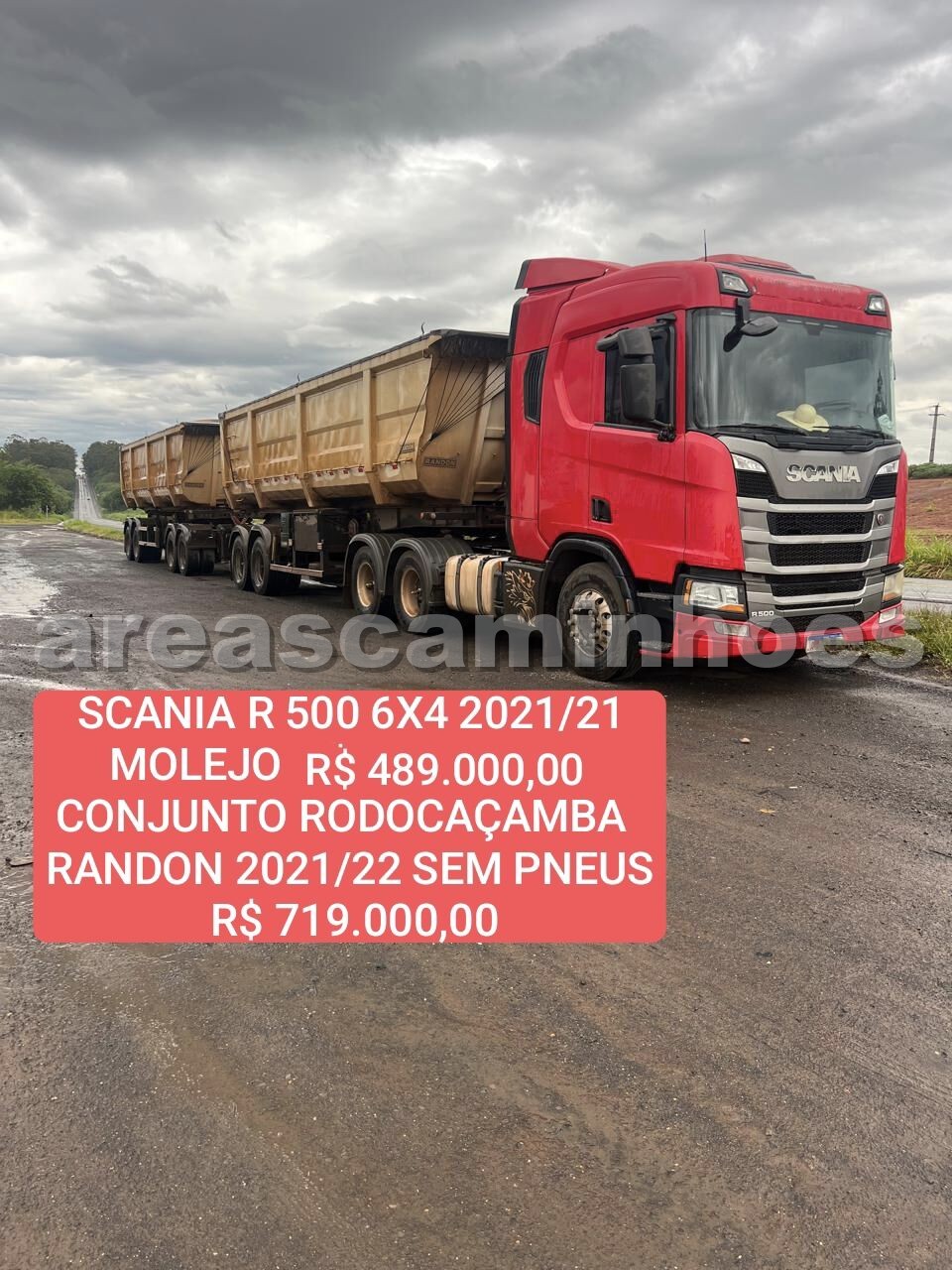 SCANIA R 500 6X4