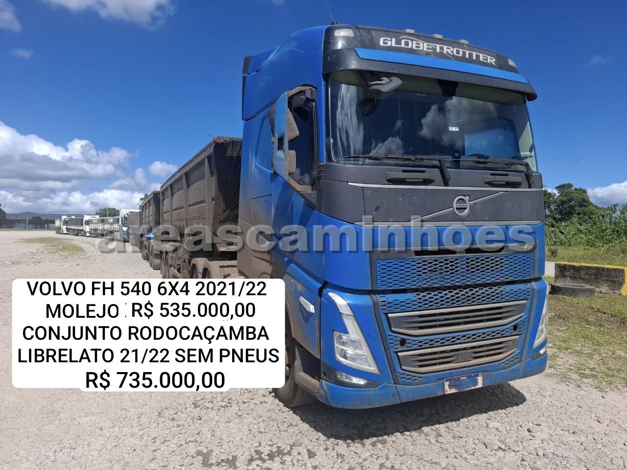 VOLVO FH 540 6X4 GLOBETROTTER