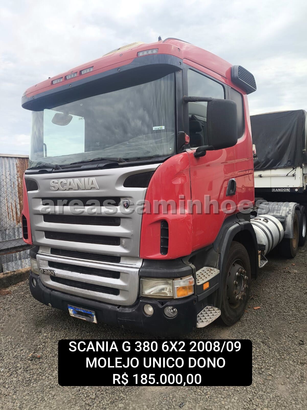 SCANIA G 380 6X2