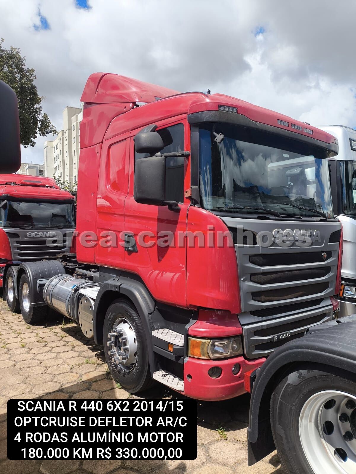 SCANIA R 440 6X2 OPTCRUISE