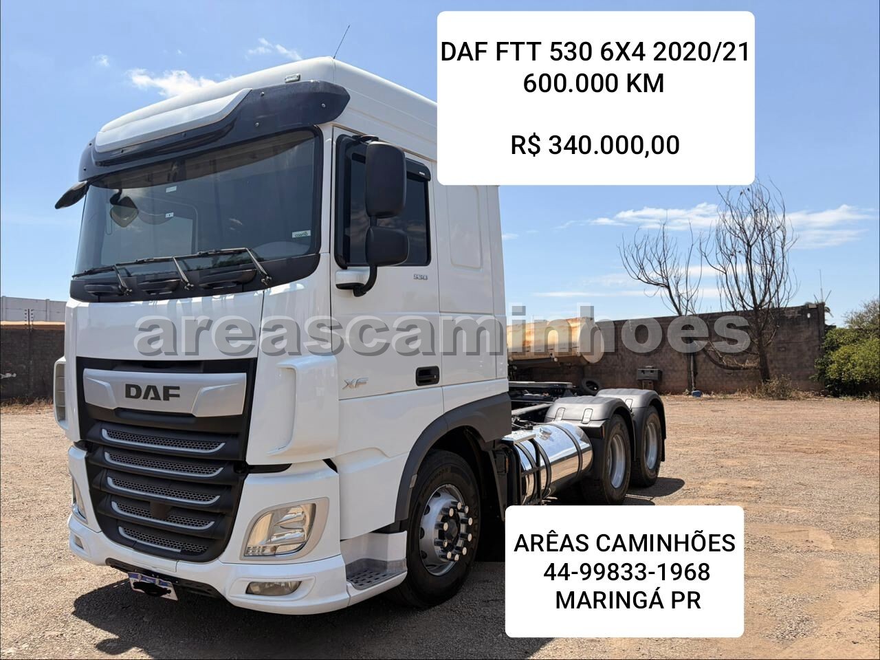DAF XF FTT 530 6X4