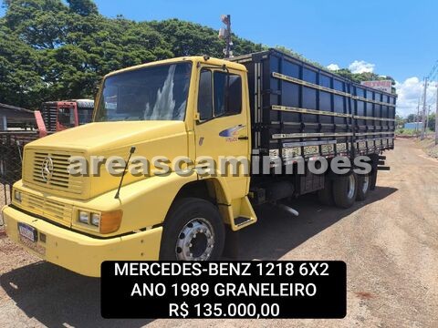 MERCEDES-BENZ L 1218 6X2 GRANELEIRO