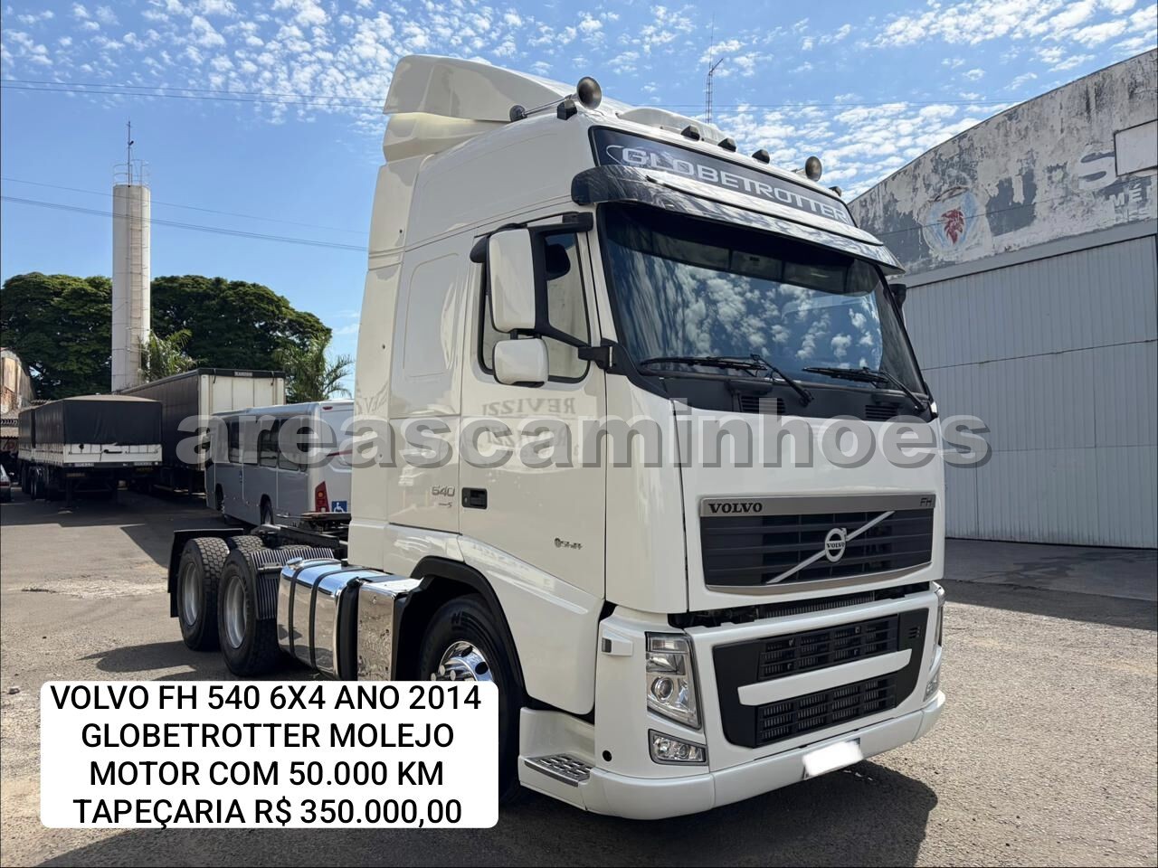 VOLVO FH 540 6X4 GLOBETROTTER