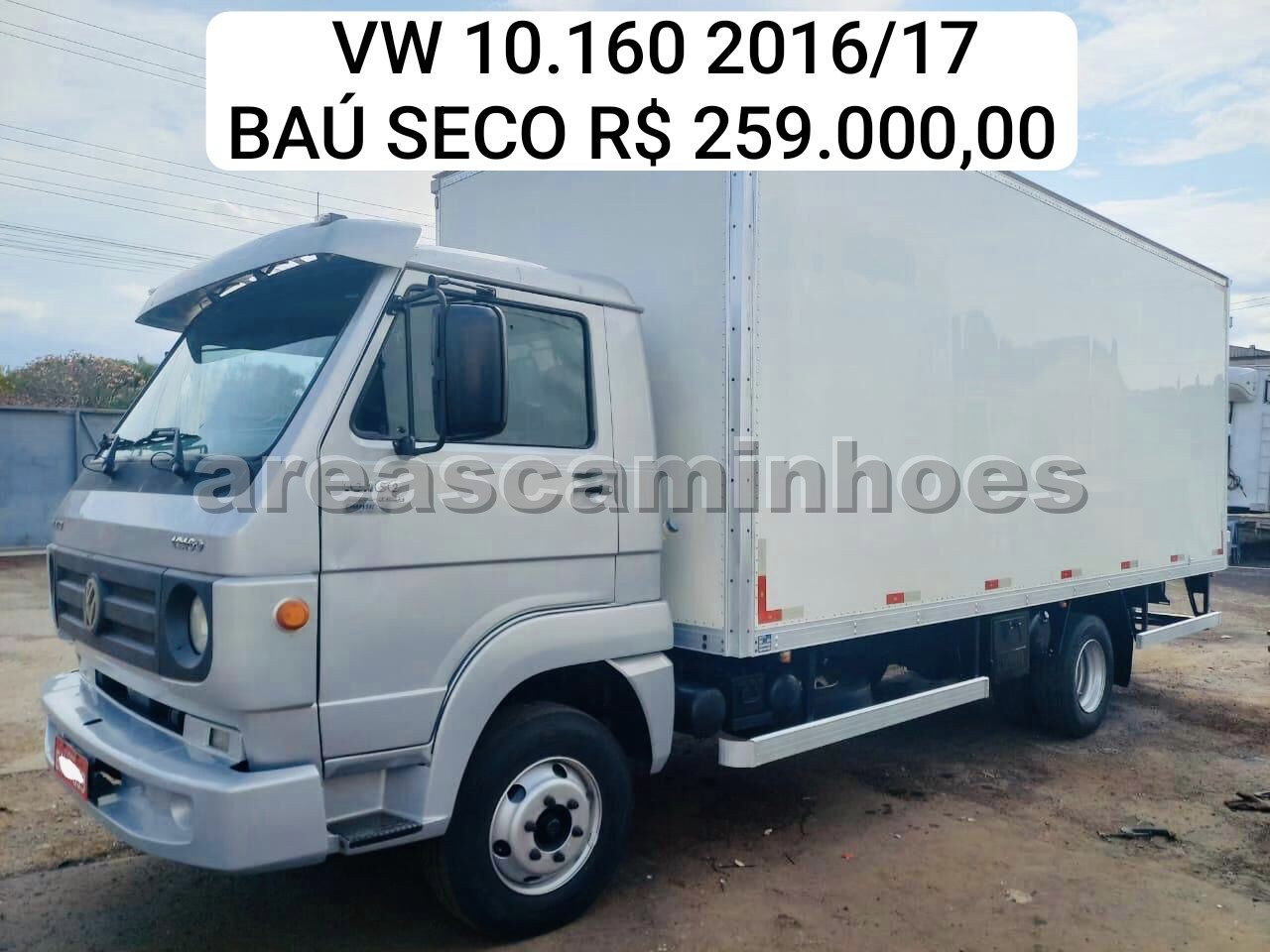 VOLKSWAGEN 10.160 BAÚ SECO