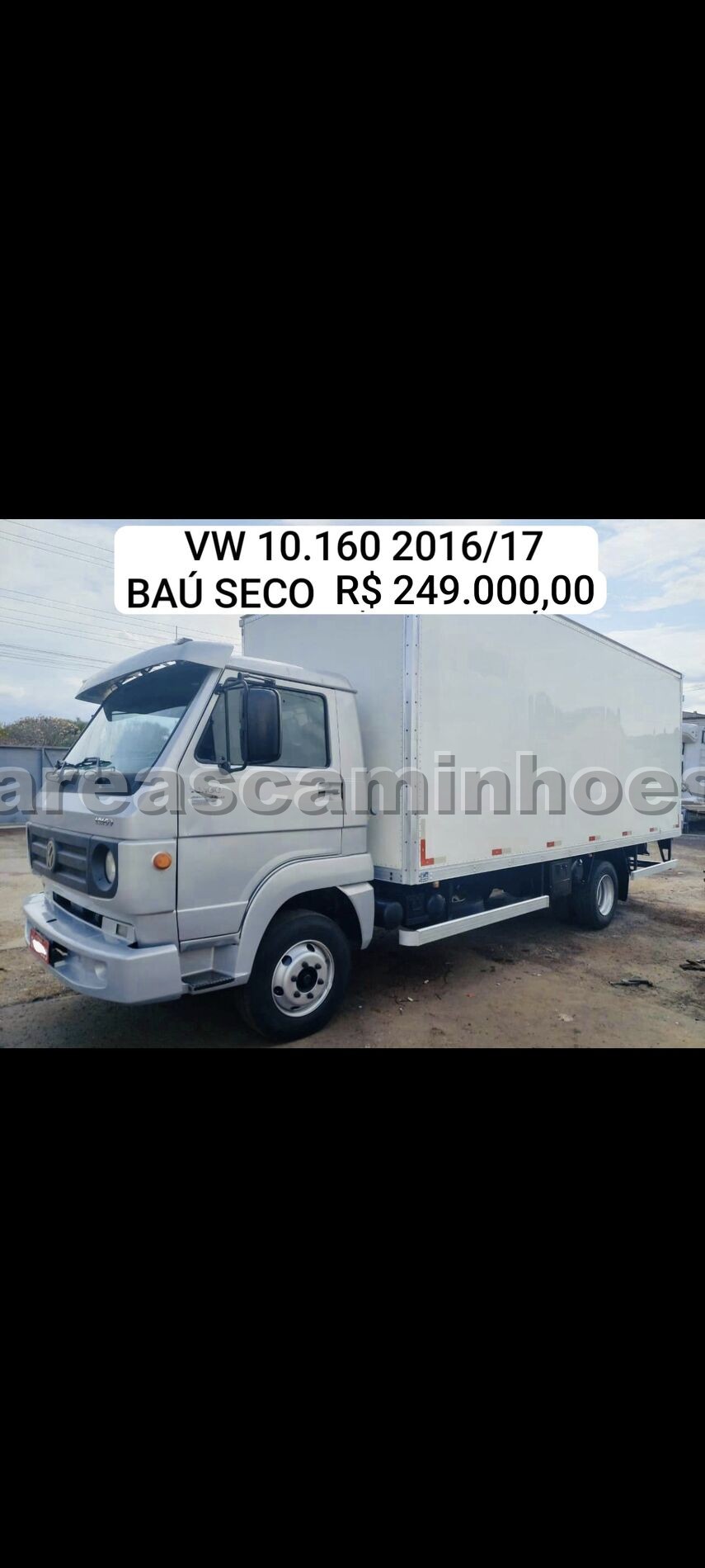 VOLKSWAGEN 10.160 BAÚ 6,20 MTS