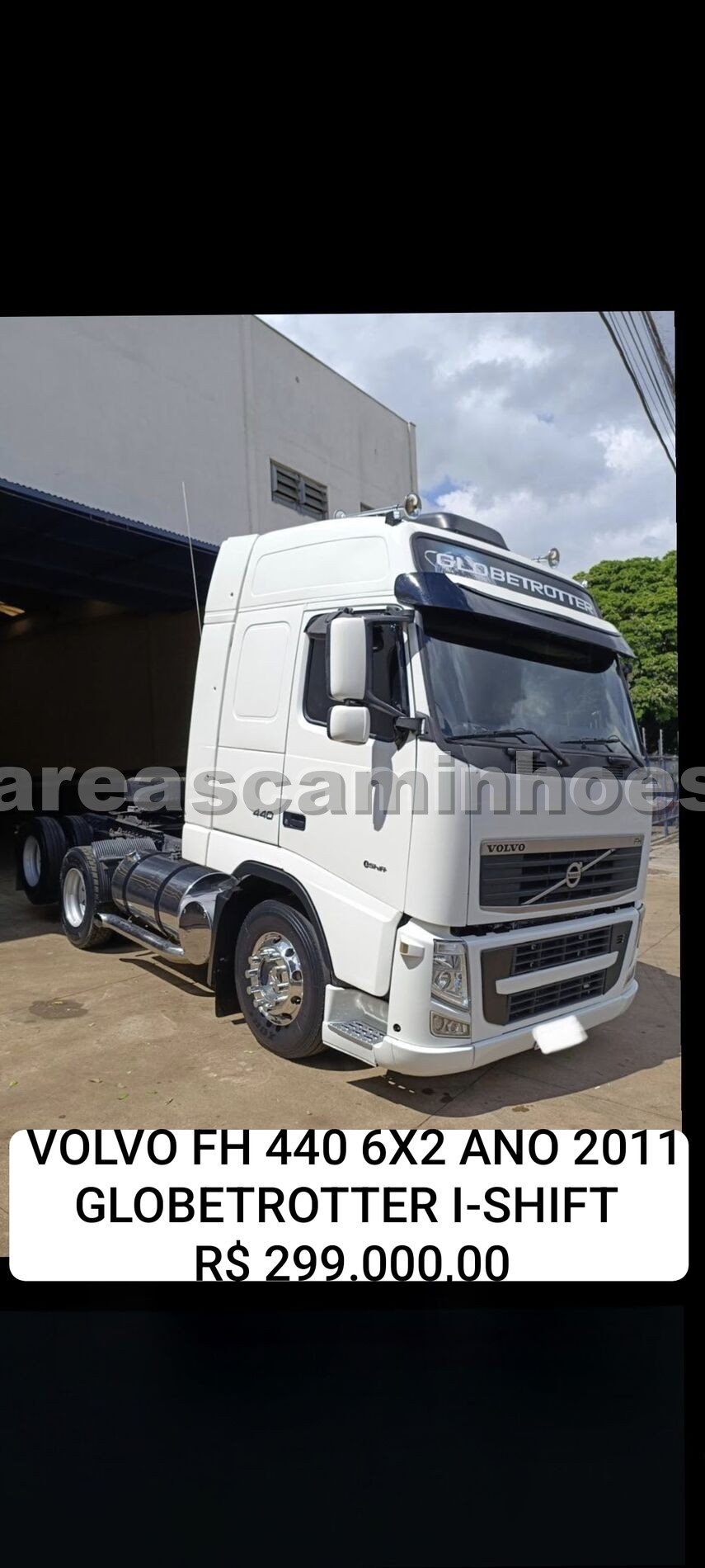 VOLVO FH 440 6X2 GLOBETROTTER