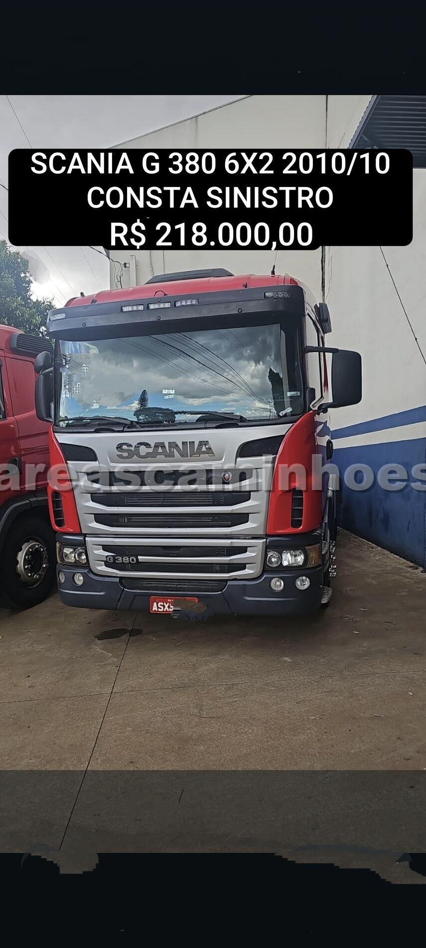 SCANIA G 380 6X2