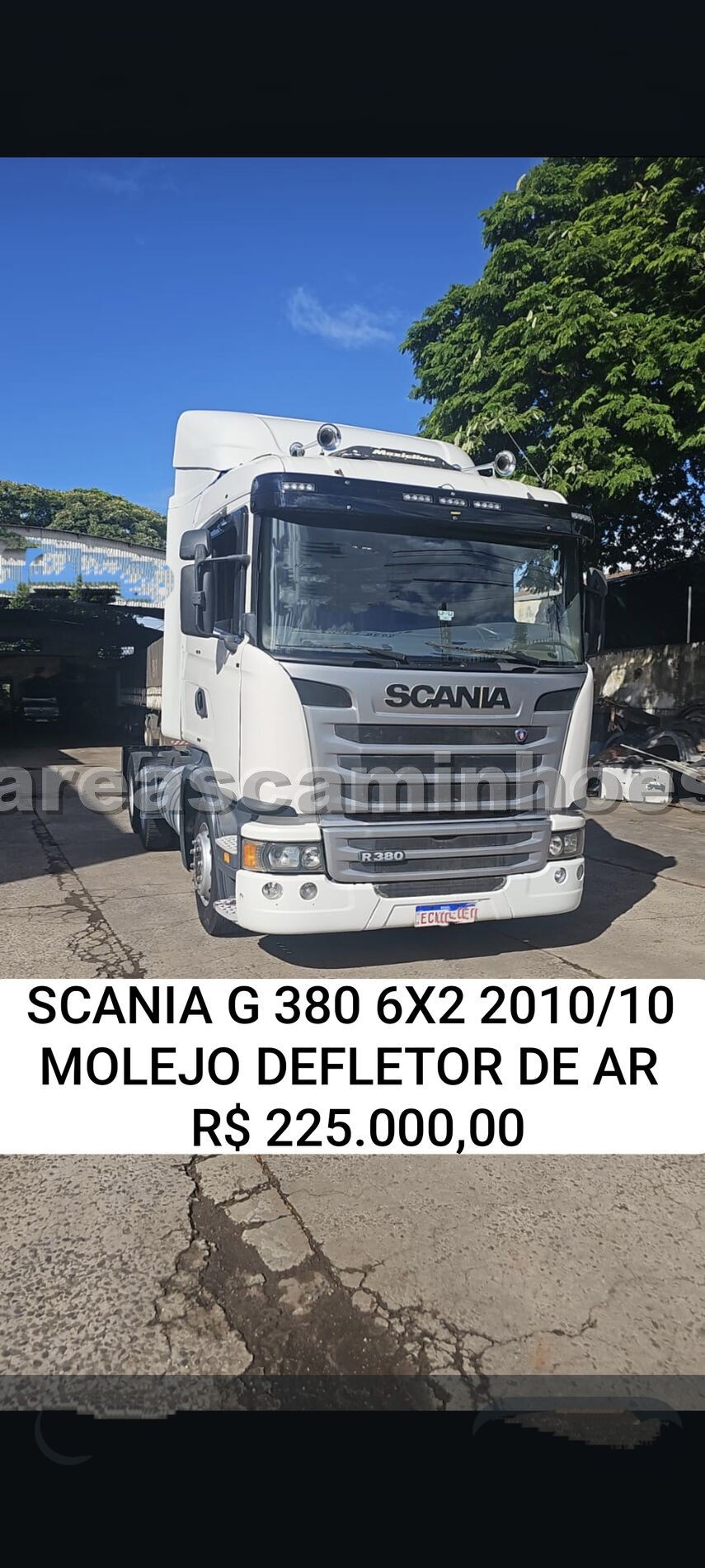 SCANIA G 380 6X2