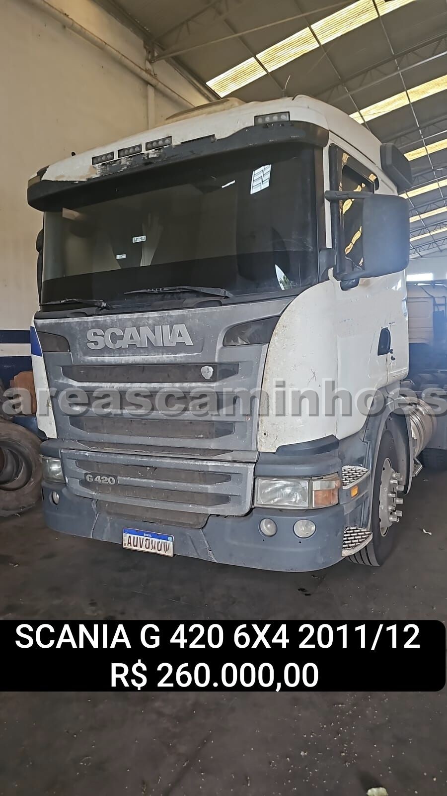SCANIA G 420 6X4 MOLEJO