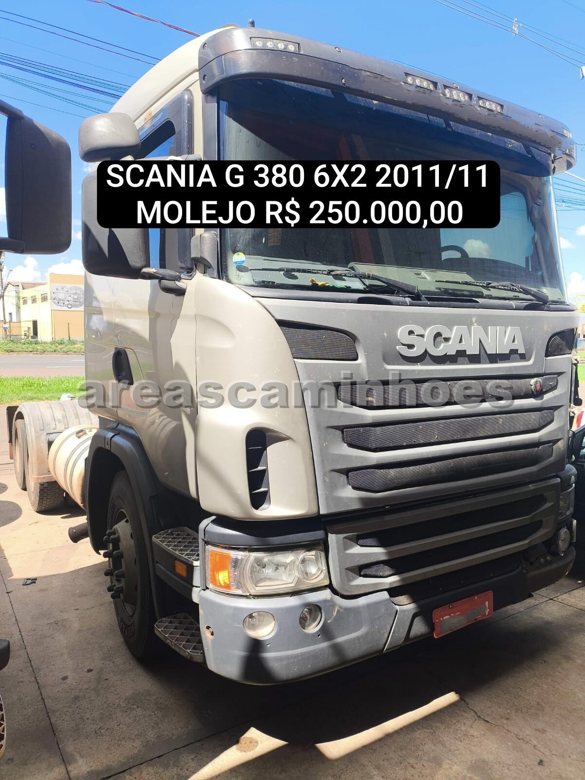 SCANIA G 380 6X2