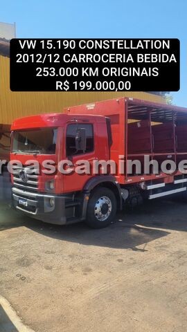VOLKSWAGEN 15.190 CONSTELLATION CARROCERIA BEBIDAS