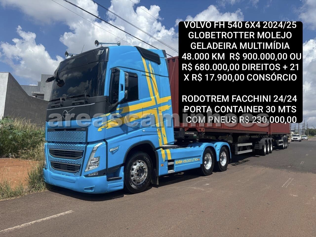 VOLVO FH 540 6X4 GLOBETROTTER