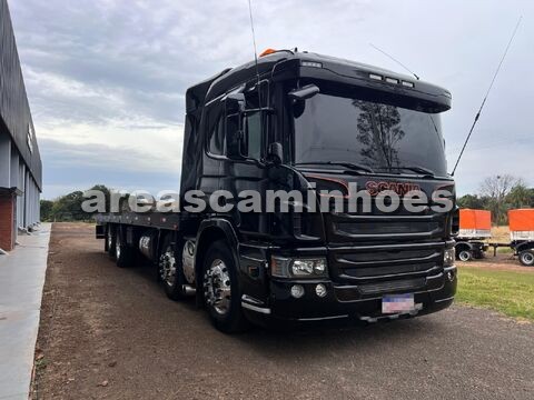 SCANIA P 310 8X2 PRANCHA 10,00 MTS