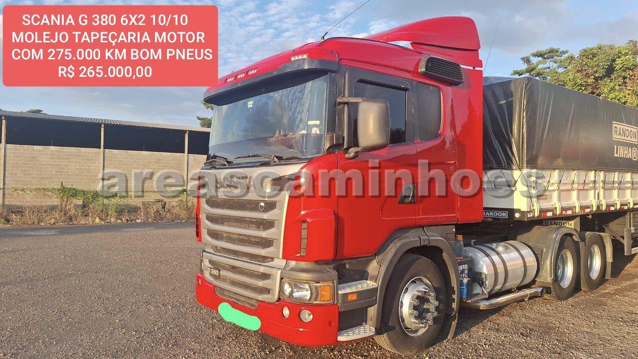 SCANIA G 380 6X2