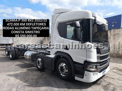 SCANIA P 360 8X2 NO CHASSI