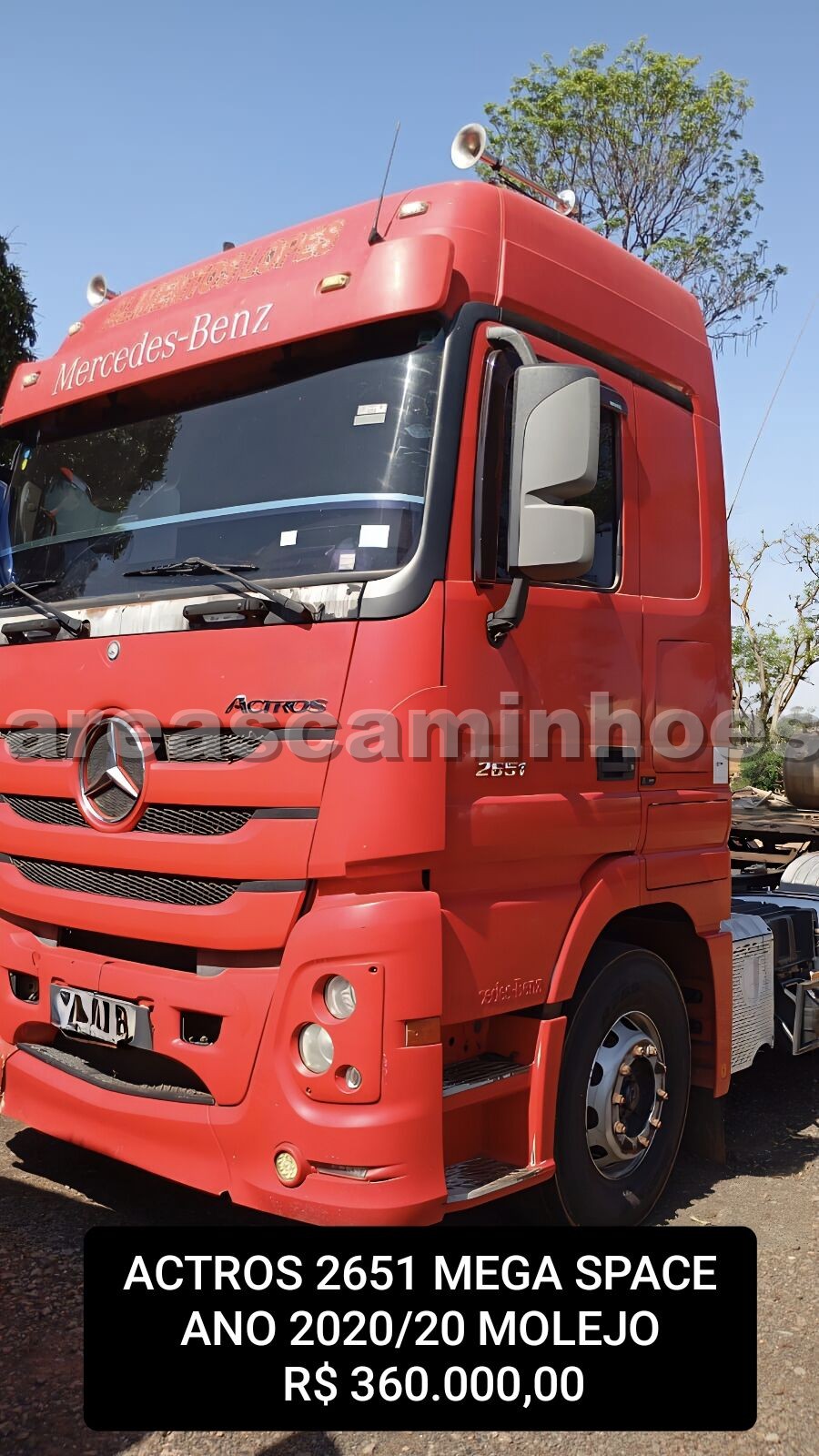 MERCEDES-BENZ ACTROS 2651 MEGA SPACE