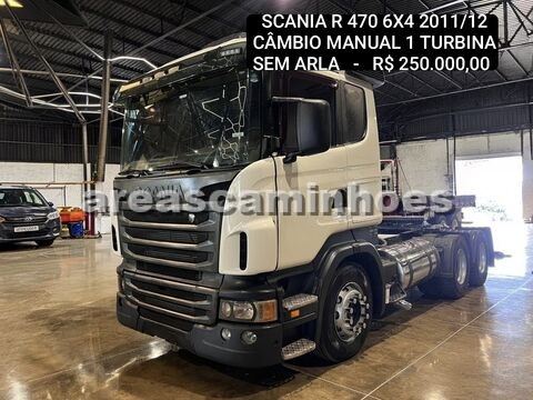 SCANIA R 470 6X4 CÂMBIO MANUAL