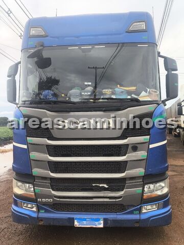 SCANIA R 500 6X4 TETO ALTO RETARDER