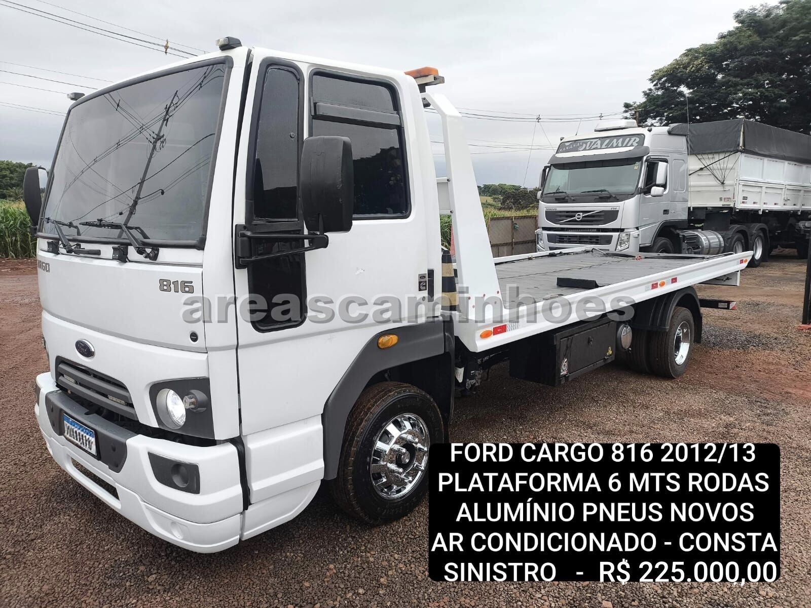 FORD CARGO 816 PLATAFORMA