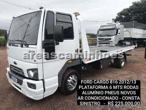 FORD CARGO 816 PLATAFORMA