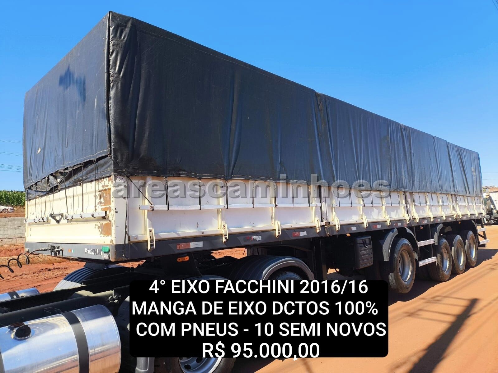 4° EIXO FACCHINI COM PNEUS