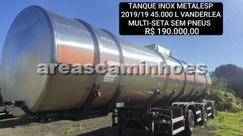 SEMI-REBOQUE TANQUE INOX METALESP