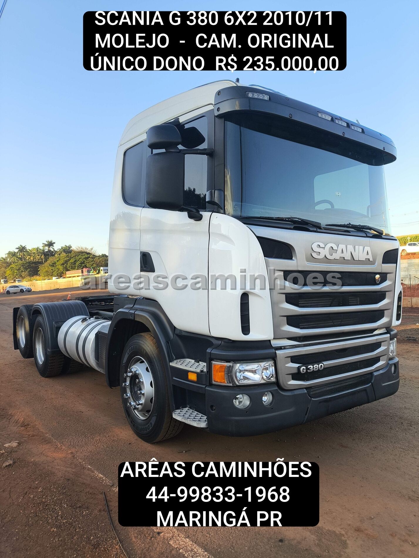 SCANIA G 380 6X2