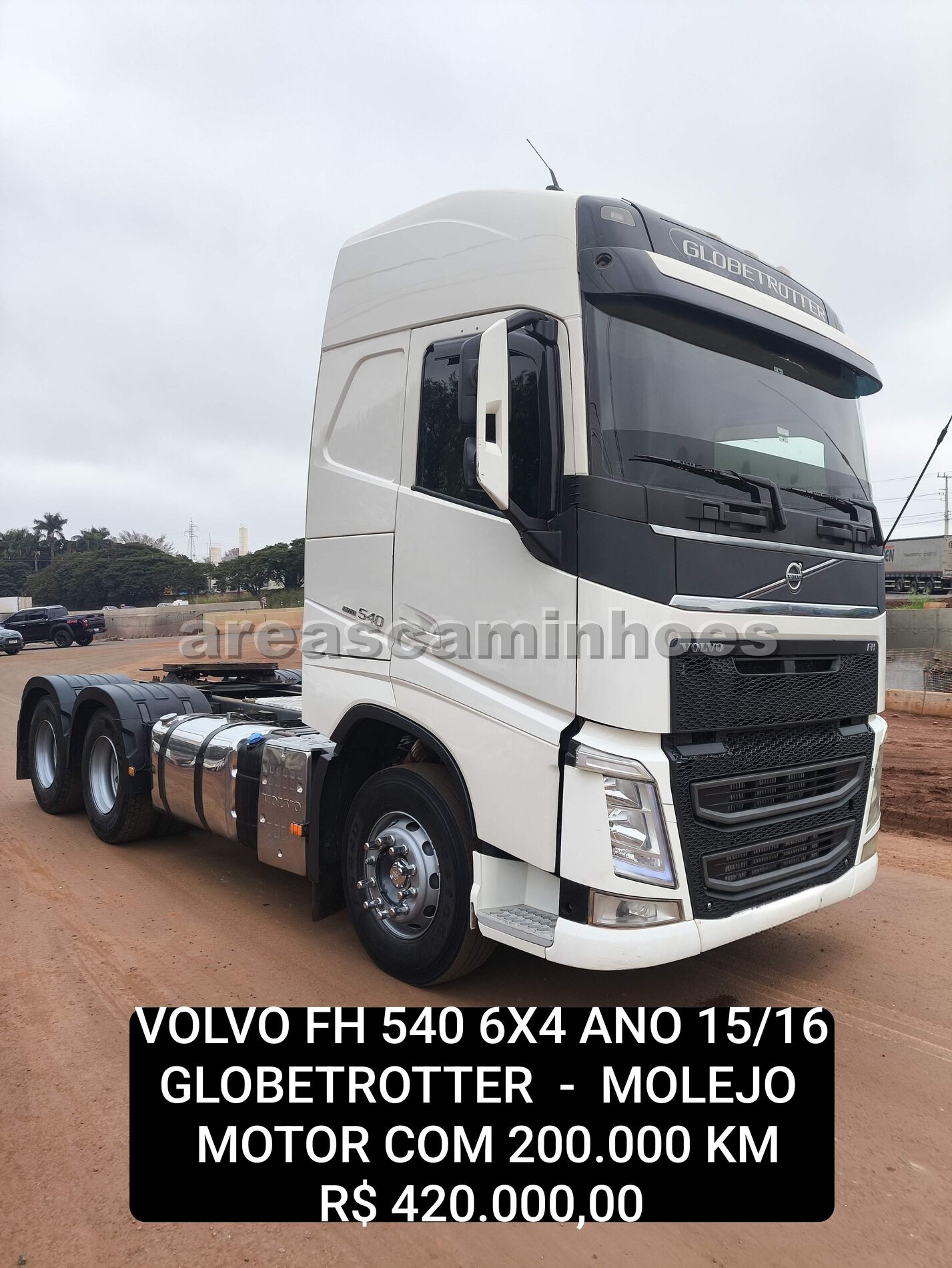 VOLVO FH 540 6X4 GLOBETROTTER
