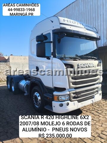 SCANIA R 420 6X2 HIGHLINE