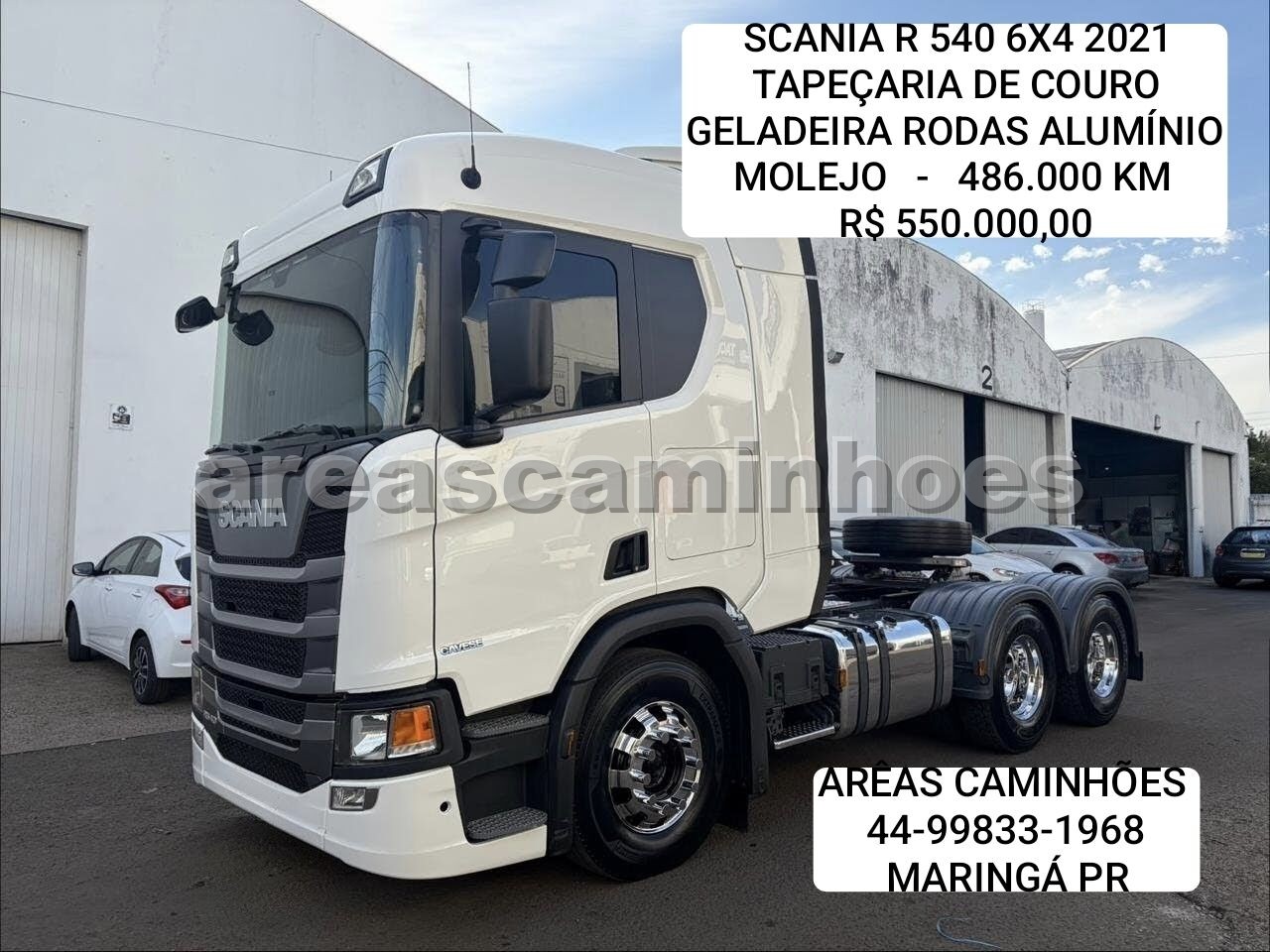 SCANIA R 540 6X4 MOLEJO