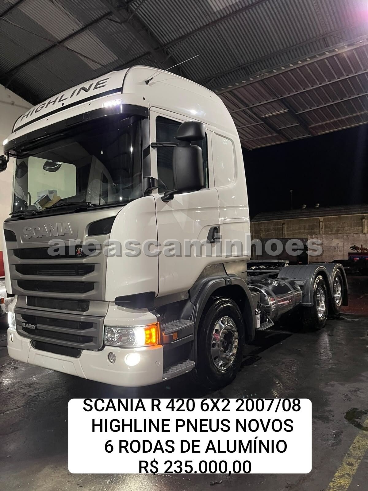 SCANIA R 420 6X2 HIGHLINE MOLEJO
