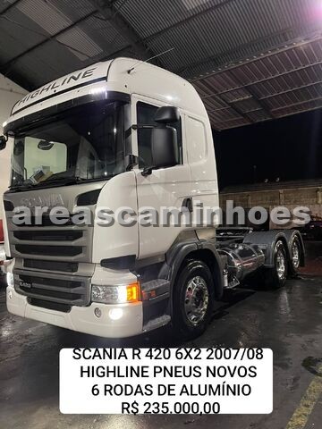 SCANIA R 420 6X2 HIGHLINE MOLEJO