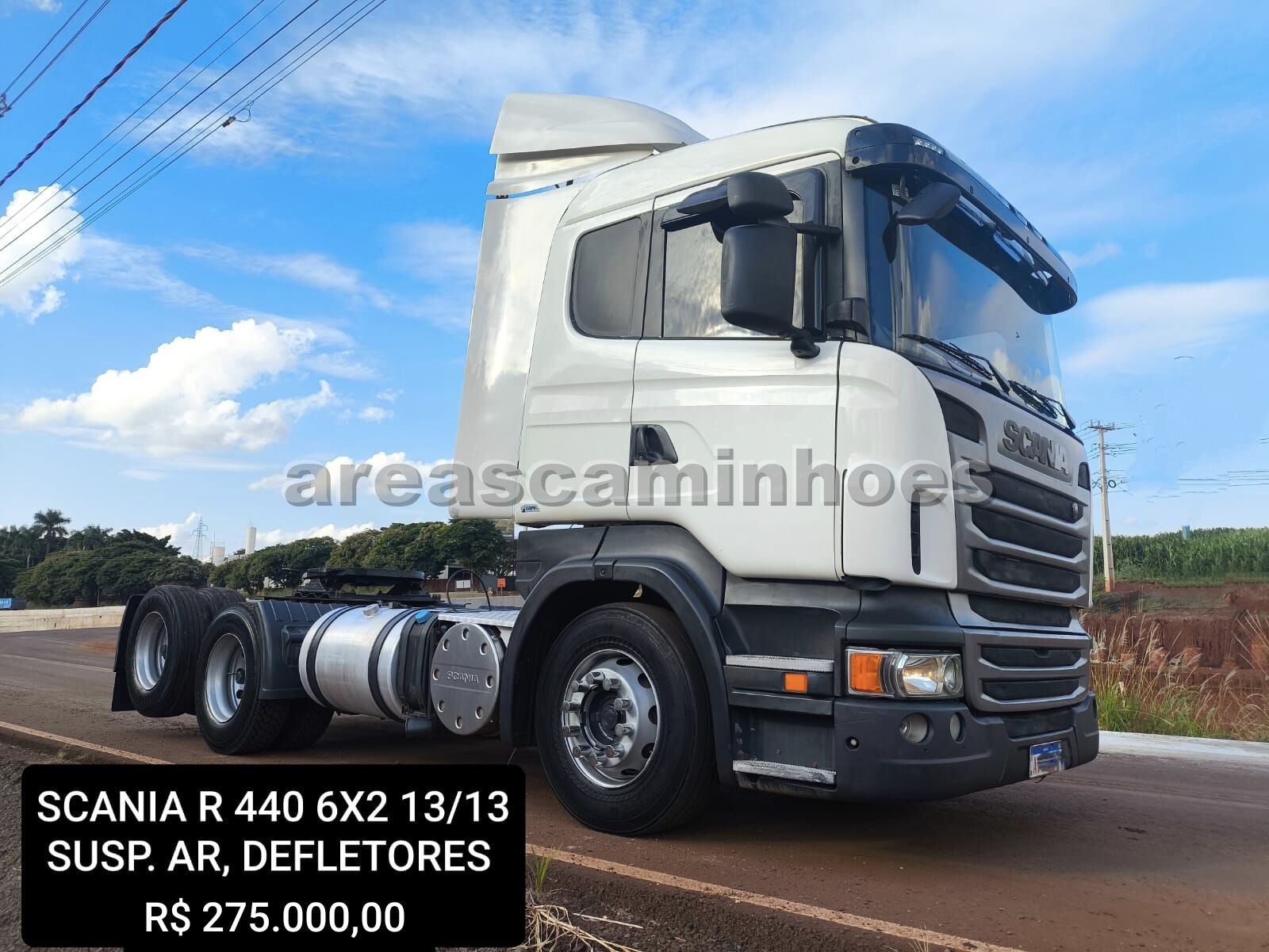 SCANIA R 440 6X2