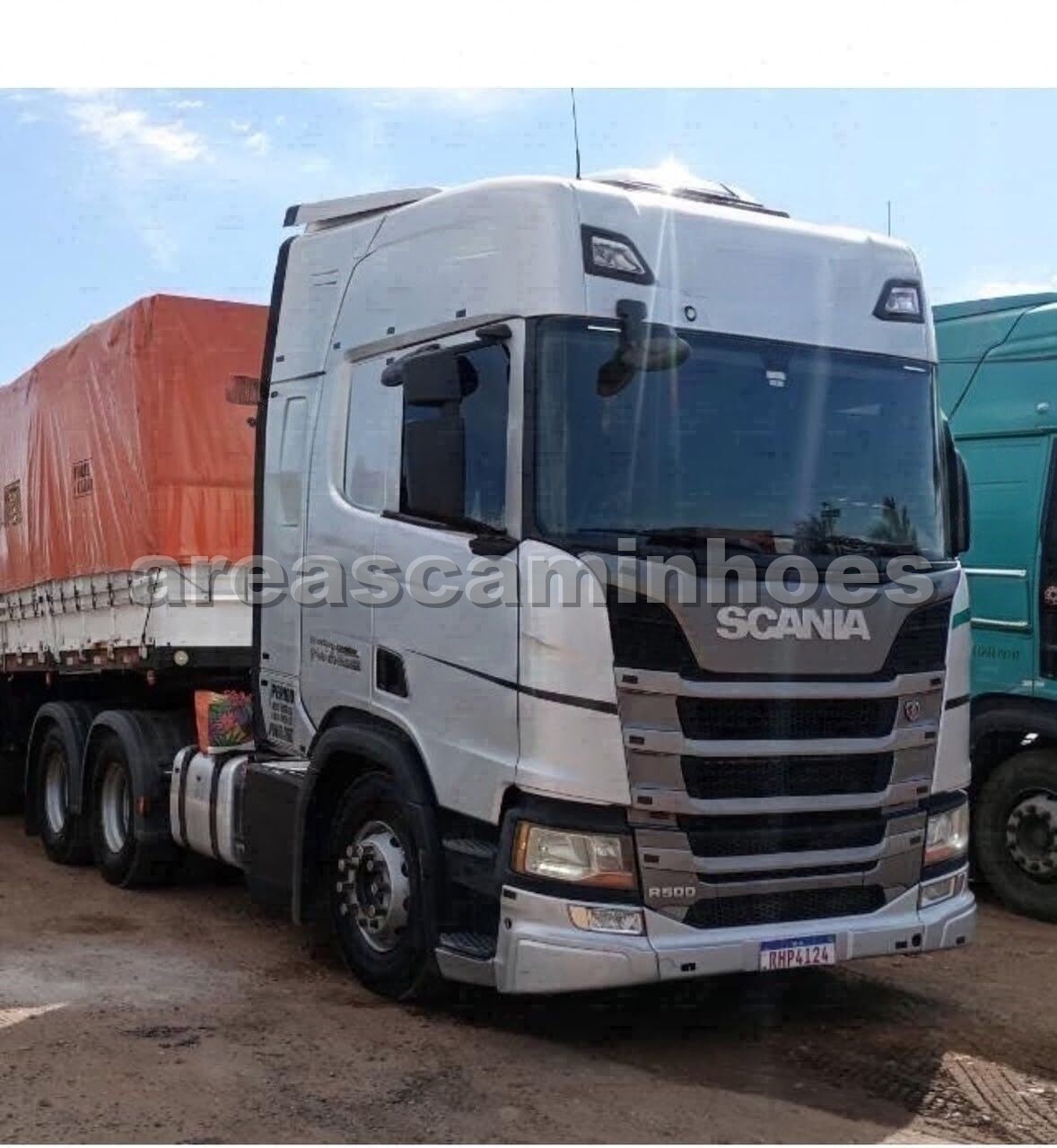 SCANIA R 500 6X4 TETO ALTO RETARDER