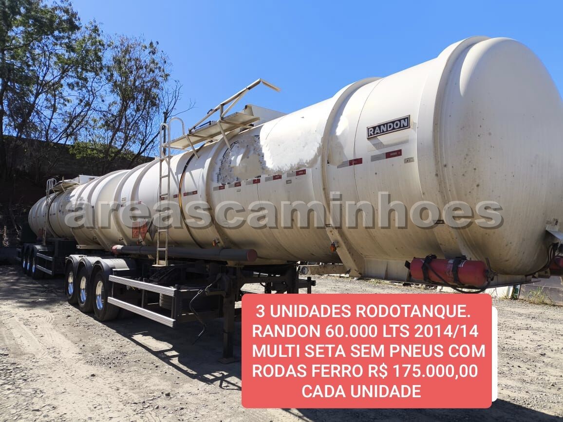RODOTREM TANQUE RANDON SEM PNEUS