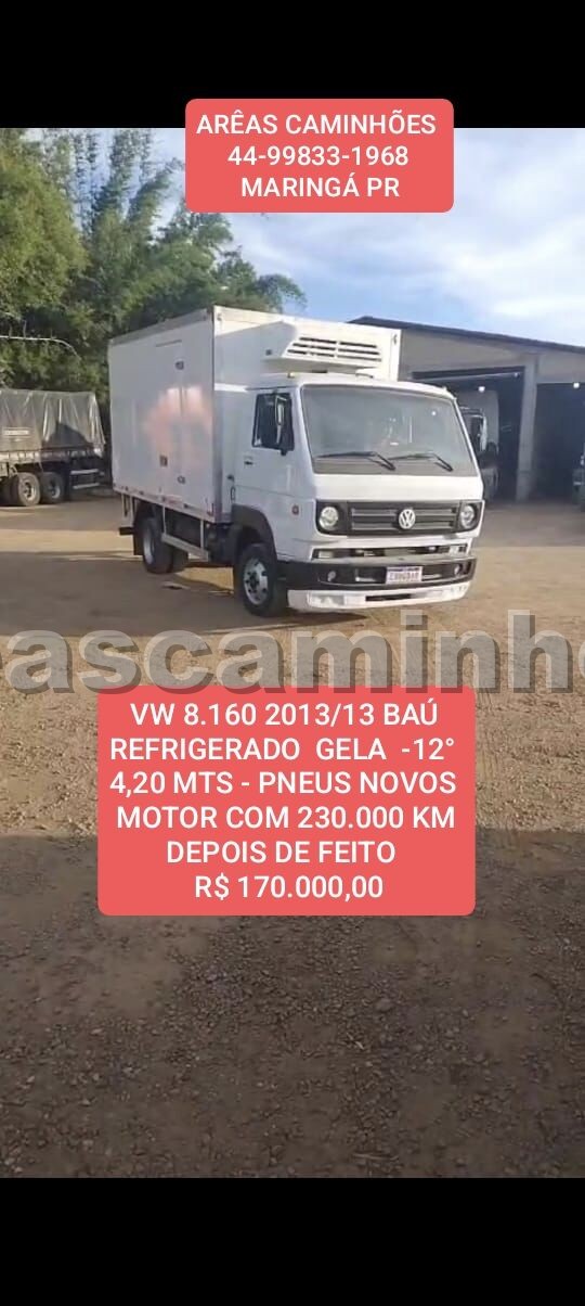 VOLKSWAGEN 8.160 2013 CÂMARA FRIA