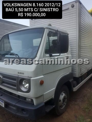 VOLKSWAGEN 8.160 COM BAÚ
