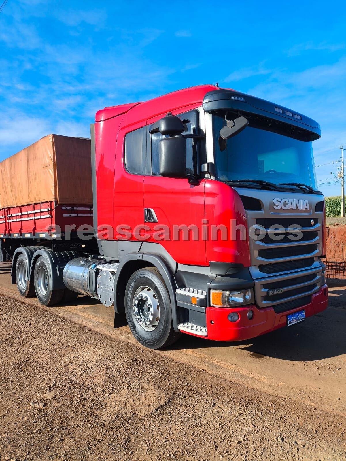 SCANIA R 440 6X4 OPTCRUISE MOLEJO