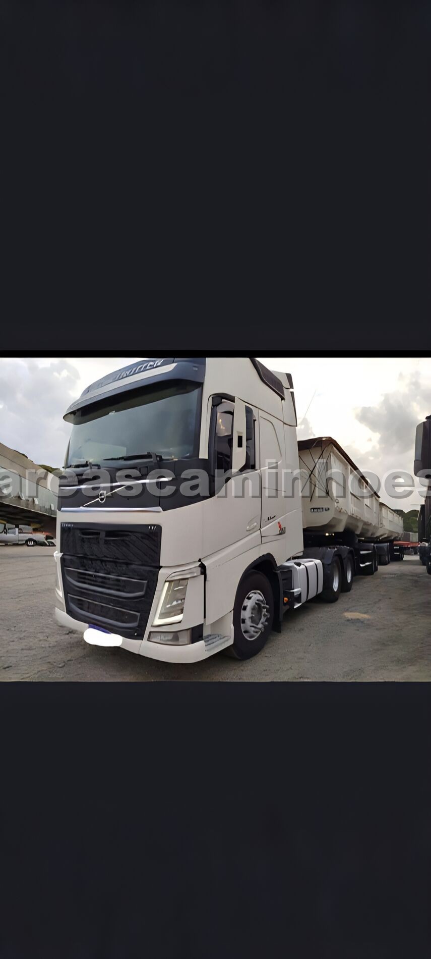 VOLVO FH 540 6X4 GLOBETROTTER + RODOCAÇAMBA RANDON