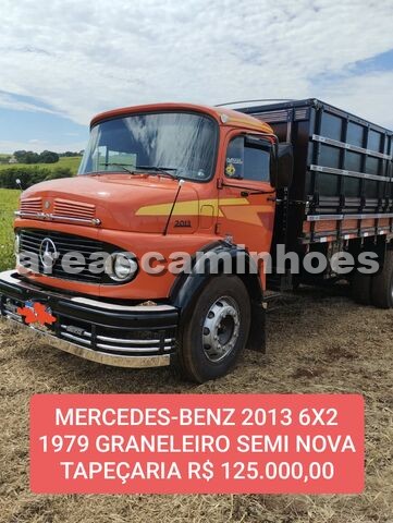 MERCEDES-BENZ L 2013 6X2 GRANELEIRO