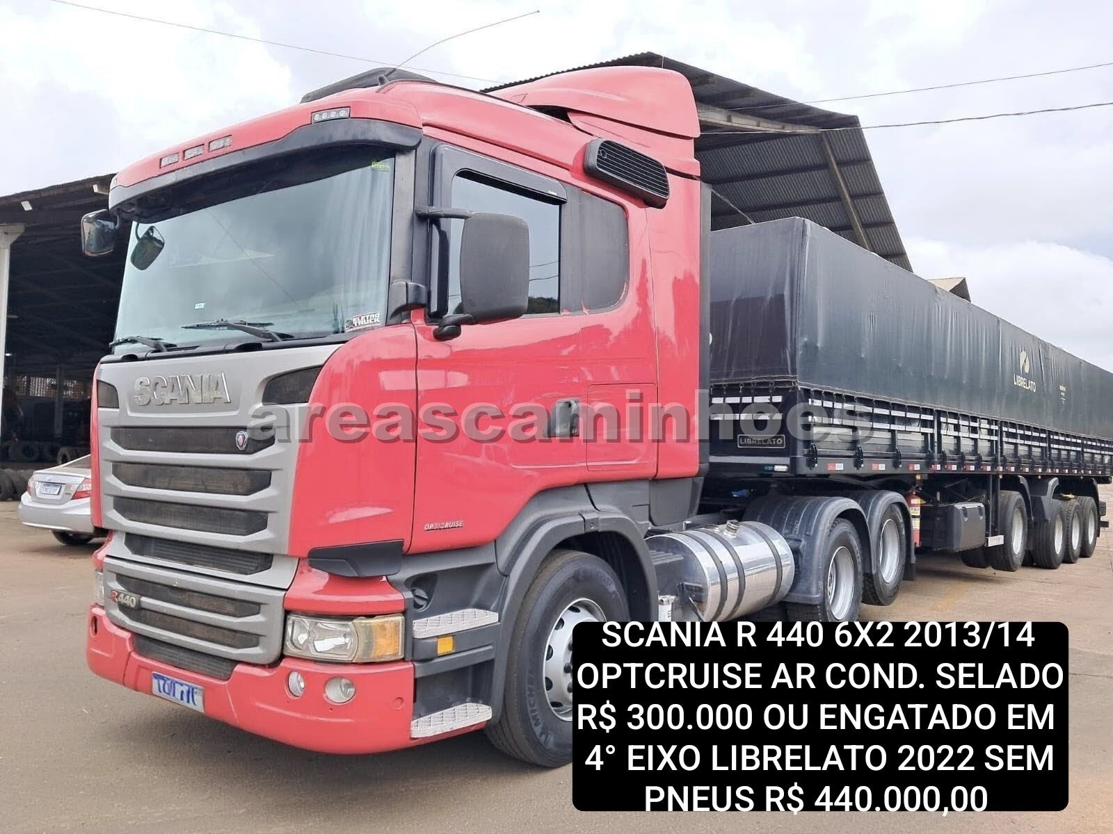 SCANIA R 440 6X2 OPTCRUISE