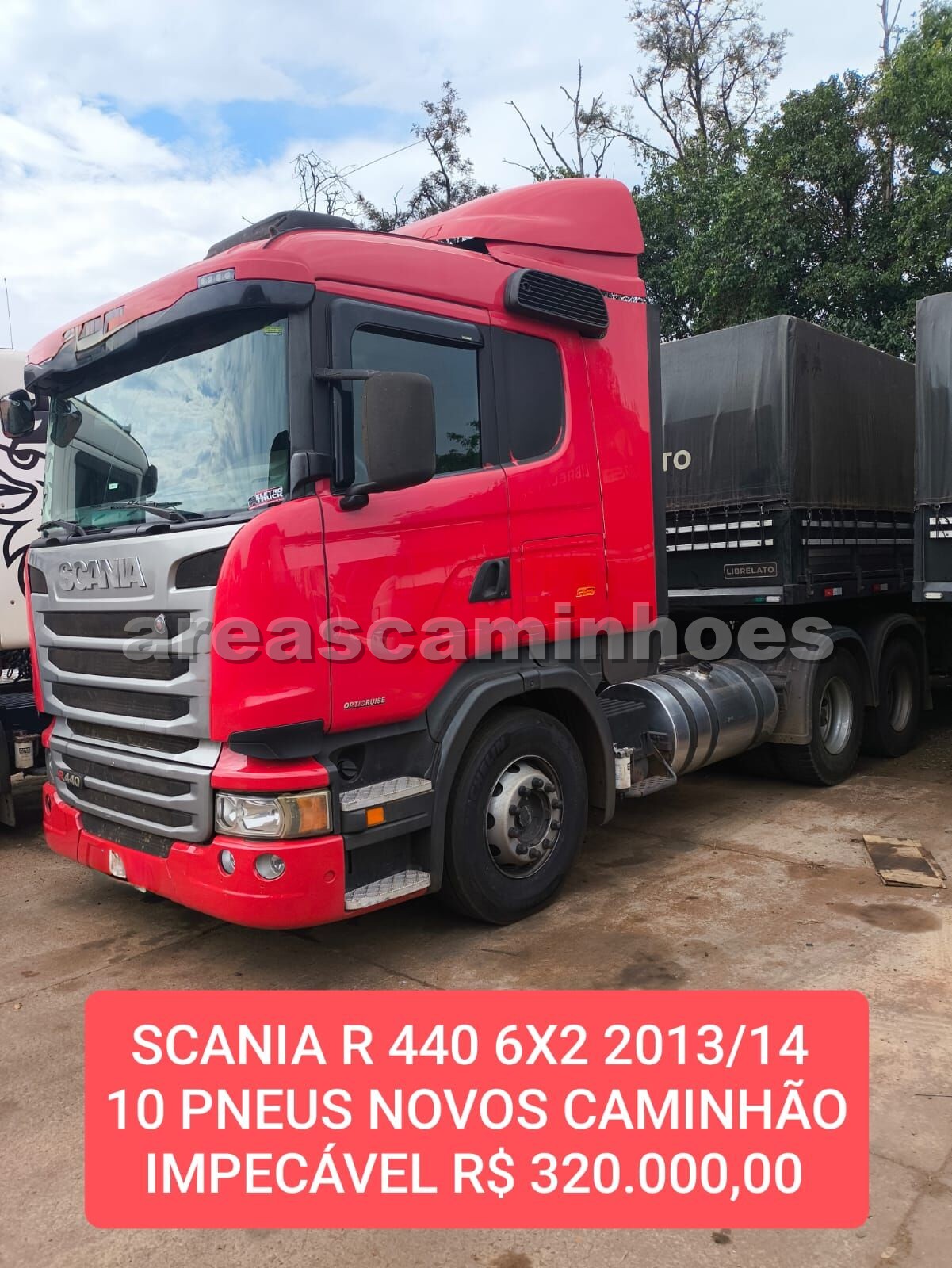 SCANIA R 440 6X2 OPTCRUISE